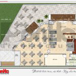 3 Mặt bằng công năng tầng trệt khách sạn tân cổ điển đẹp tại vũng tàu sh ks 0051