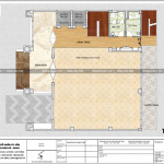 4 Mặt bằng công năng tầng trệt tòa nhà văn phòng tại sài gòn sh vp 0034