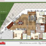 8 Mặt bằng công năng tầng 5 khách sạn tân cổ điển đẹp tại vũng tàu sh ks 0051