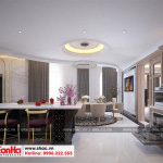 9 Thiết kế nội thất phòng khách bếp khách sạn 3 sao tại vũng tàu sh ks 0051