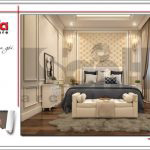 9 Thiết kế nội thất phòng ngủ 2 nhà phố cổ điển tại quảng ninh sh nop 0157