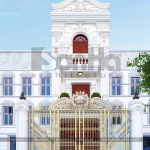 1 Thiết kế kiến trúc mặt tiền nhà ống pháp tại hải phòng sh nop 0159