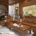 1 Thiết kế nội thất phòng khách nhà ống cổ điển đẹp tại hải phòng sh nop 0159