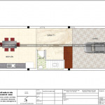 2 Mặt bằng công năng tầng 1 nhà ống hiện đại tại quảng ninh sh nod 0183