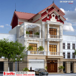 2 Mẫu kiến trúc nhà phố cổ điển tại hải phòng sh nop 0158