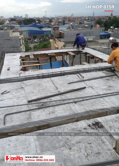 3 Ảnh thực tế thi công nhà ống châu âu tại hải phòng sh nop 0159