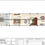 3 Mặt bằng công năng tầng 1 nhà phố cổ điển tại hải phòng sh nop 0159