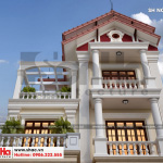 3 Thiết kế kiến trúc mặt tiền nhà ống pháp tại hải phòng sh nop 0158