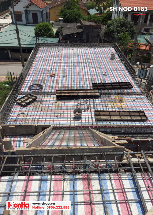 4 Ảnh thực tế thi công nhà ống hiện đại 4 tầng đẹp tại quảng ninh sh nod 0183