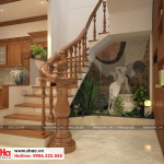 4 Mẫu nội thất sảnh thang nhà ống cổ điển đẹp tại hải phòng sh nop 0159