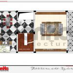 5 Mặt bằng công năng tầng 2 nhà ống hiện đại đẹp tại hải phòng sh nod 0182