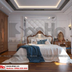 5 Thiết kế nội thất phòng ngủ 1 nhà ống cổ điển pháp tại hải phòng sh nop 0159
