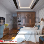 6 Mẫu nội thất phòng ngủ 1 nhà ống cổ điển 3 tầng tại hải phòng sh nop 0159