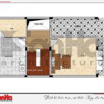 8 Mặt bằng công năng tầng tum nhà phố hiện đại tại hải phòng sh nod 0182