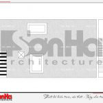 9 Mặt bằng công năng tầng mái nhà ống hiện đại đẹp tại hải phòng sh nod 0182