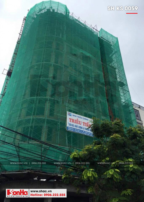 1 Ảnh thực tế thi công khách sạn 3 sao đẹp tại đà nẵng sh ks 0059