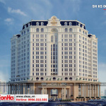 Mẫu Khách sạn 5 sao 13 tầng tại Hạ Long