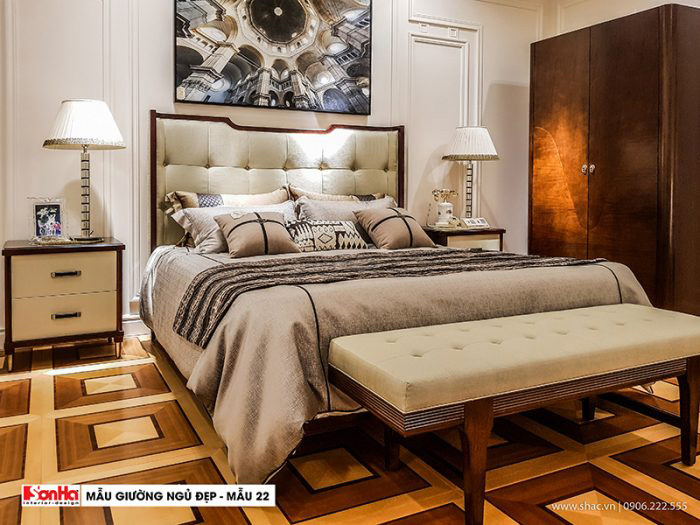 Mẫu giường phòng ngủ đẹp thời thượng của tương lai – Mẫu số 22 