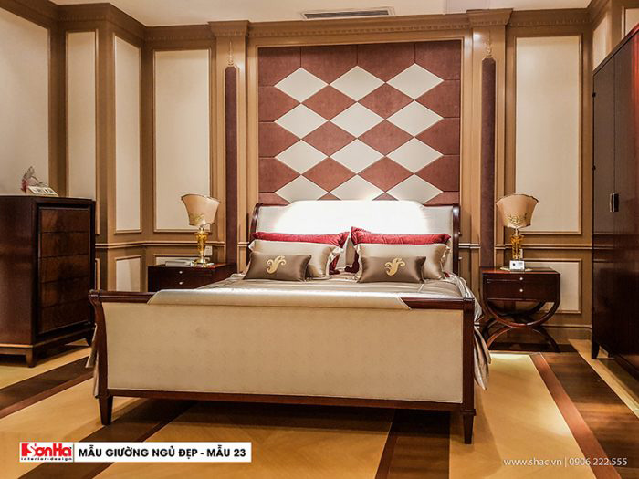 Mẫu giường phòng ngủ đẹp thời thượng của tương lai – Mẫu số 23 