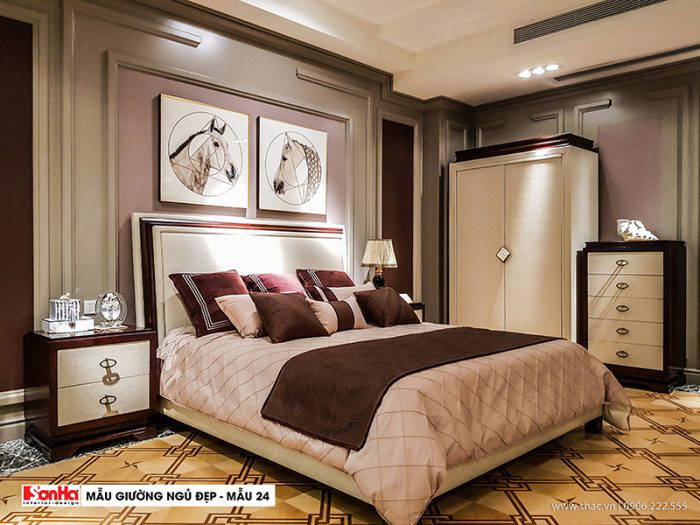 Mẫu giường phòng ngủ đẹp thời thượng của tương lai – Mẫu số 24 