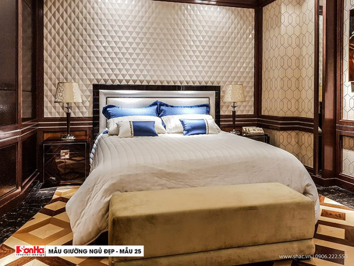 Mẫu giường phòng ngủ đẹp thời thượng của tương lai – Mẫu số 25 