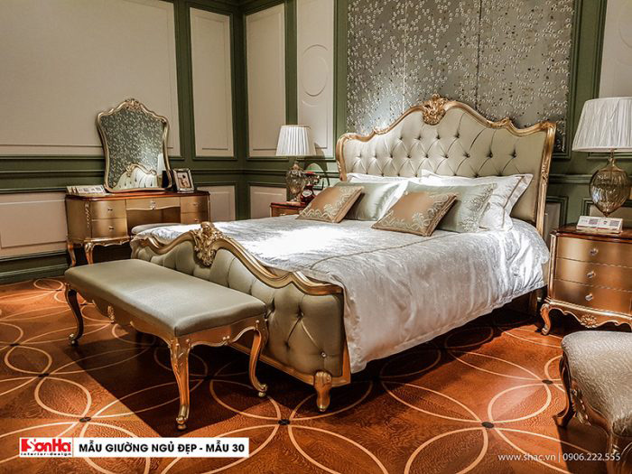 Mẫu giường phòng ngủ đẹp thời thượng của tương lai – Mẫu số 30 