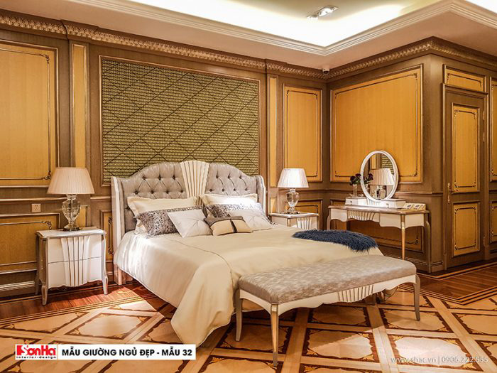 Mẫu giường phòng ngủ đẹp thời thượng của tương lai – Mẫu số 32 
