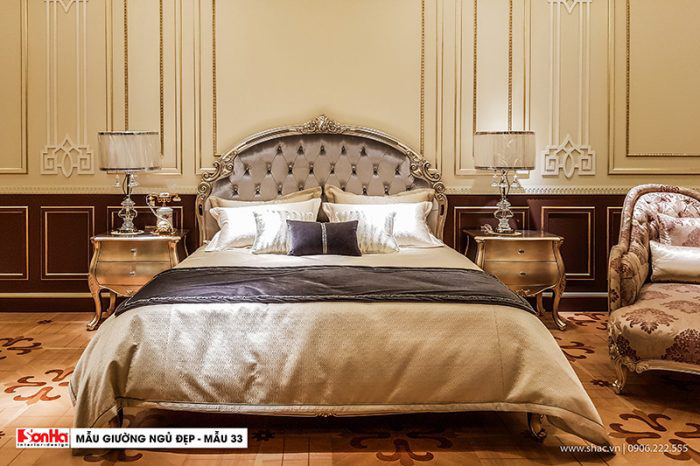 Mẫu giường phòng ngủ đẹp thời thượng của tương lai – Mẫu số 33 