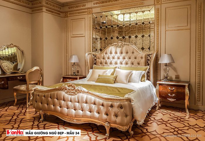 Mẫu giường phòng ngủ đẹp thời thượng của tương lai – Mẫu số 34 