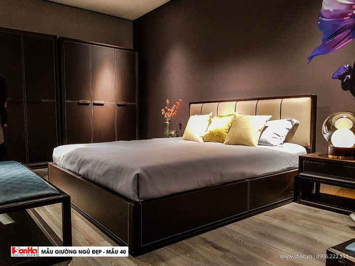 Mẫu giường phòng ngủ đẹp thời thượng của tương lai – Mẫu số 40 