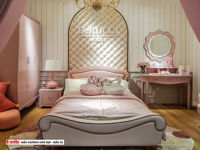 Mẫu giường phòng ngủ đẹp thời thượng của tương lai – Mẫu số 52 