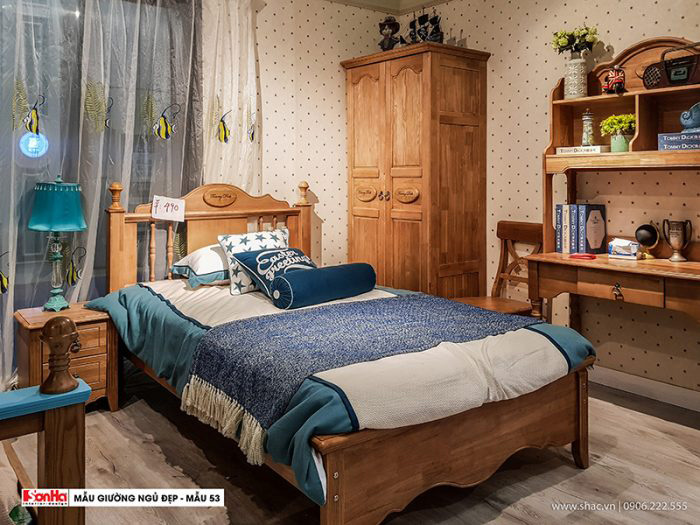 Mẫu giường phòng ngủ đẹp thời thượng của tương lai – Mẫu số 53 