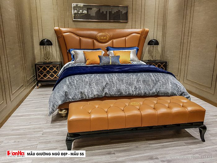 Mẫu giường phòng ngủ đẹp thời thượng của tương lai – Mẫu số 55 
