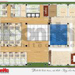 11 Mặt bằng công năng tầng 7 nhà hàng tân cổ điển tại hải phòng sh bck 0048