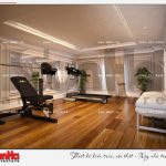 12 Thiết kế nội thất phòng thể thao biệt thự tân cổ điển khu đô thị vinhomes hải phòng