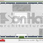 13 Mặt bằng công năng tầng mái nhà hàng tân cổ điển tại hải phòng sh bck 0048