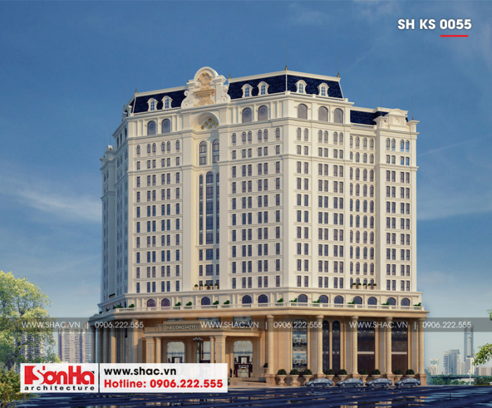 Kiến trúc mãn nhãn của công trình khách sạn tiêu chuẩn 5 sao tại Hạ Long (Quảng Ninh) 