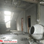 3 Ảnh thực tế thi công biệt thự lâu đài đẹp tại hải dương sh btld 0034