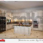 3 Mẫu nội thất phòng bếp biệt thự tân cổ điển khu đô thị vinhomes hải phòng