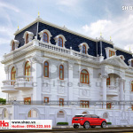 3 Thiết kế kiến trúc biệt thự pháp cổ điển tại cần thơ sh btp 0120