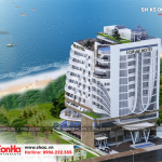 3 Thiết kế phương án 1 khách sạn hiện đại 5 sao tại phú quốc sh ks 0058