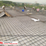 4 Ảnh thực tế thi công biệt thự lâu đài kiến trúc pháp tại hải dương sh btld 0034