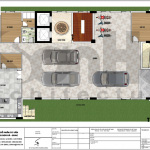 4 Mặt bằng công năng tầng hầm khách sạn 3 sao tân cổ điển tại vĩnh phúc sh ks 0057