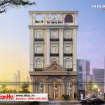 4 Mẫu kiến trúc mặt sau khách sạn 3 sao tại hải  phòng sh ks 0056