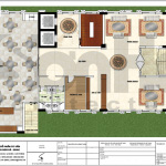 5 Mặt bằng công năng tầng 1 khách sạn đẹp tại vĩnh phúc sh ks 0057