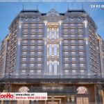 5 Mẫu kiến trúc mặt tiền phương án 2 khách sạn 5 sao tại hạ long sh ks 0055