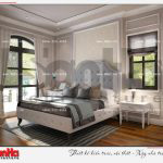 5.Thiết kế nội thất phòng ngủ 1 biệt thự tân cổ điển tại hải phòng