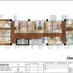 6 Mặt bằng công năng tầng 3 4 5 6 7 khách sạn tân cổ điển 3 sao tại hải phòng sh ks 0054
