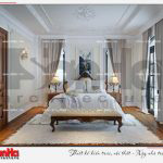 6 Thiết kế nội thất phòng ngủ vip biệt thự tân cổ điển khu đô thị vinhomes hải phòng