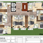 7 Mặt bằng công năng tầng 2 3 4 5 6 khách sạn đẹp tại vĩnh phúc sh ks 0057